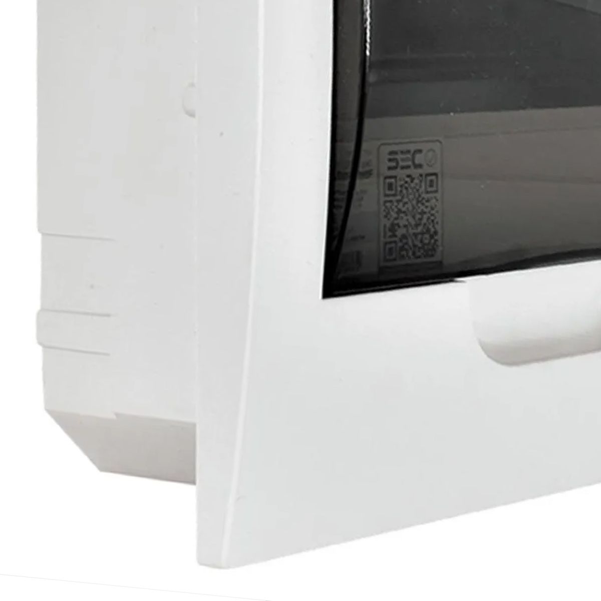 LEXO - Tablero embutido 8 módulos tapa humo transparente IP41