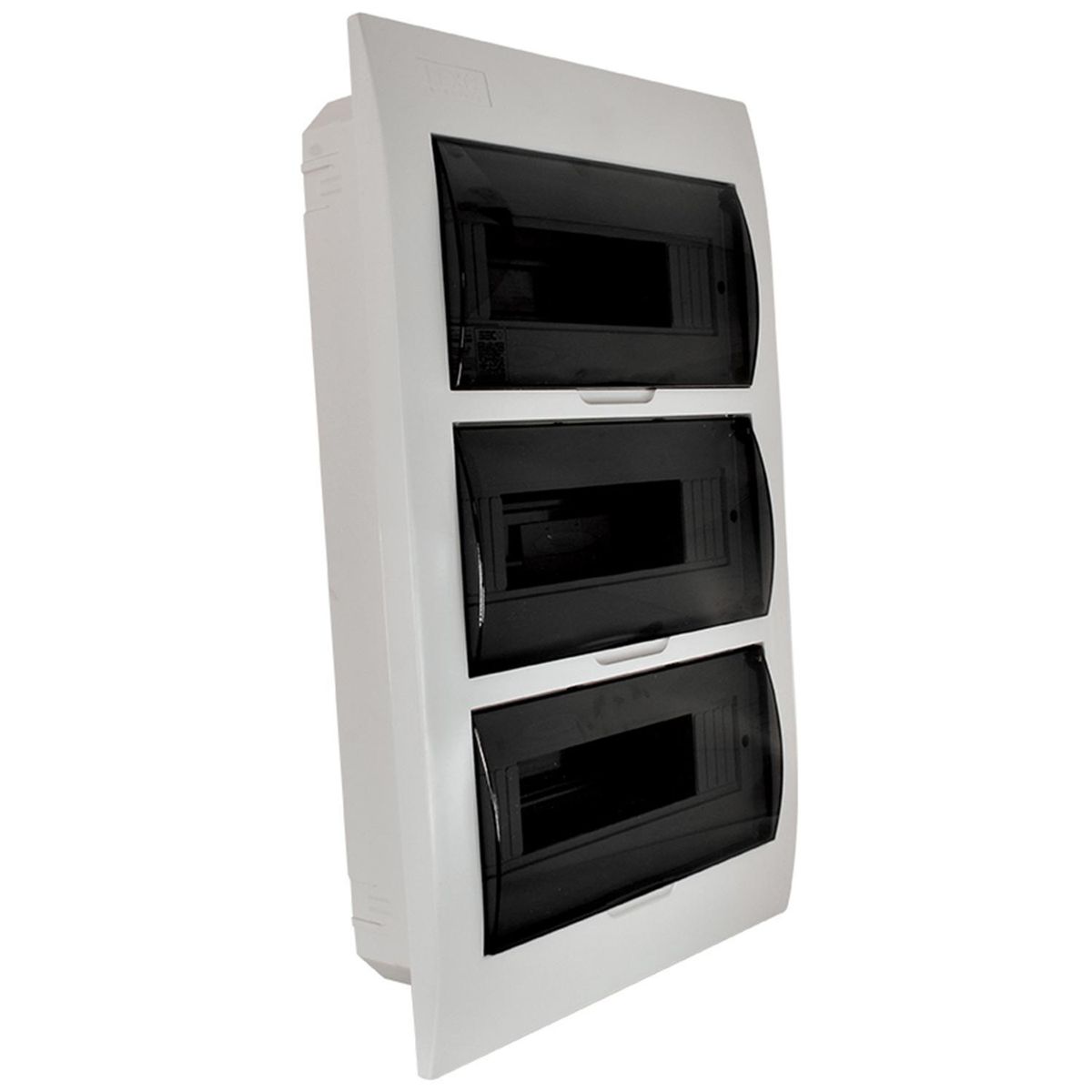 LEXO - Tablero embutido 36 módulos tapa humo transparente IP41