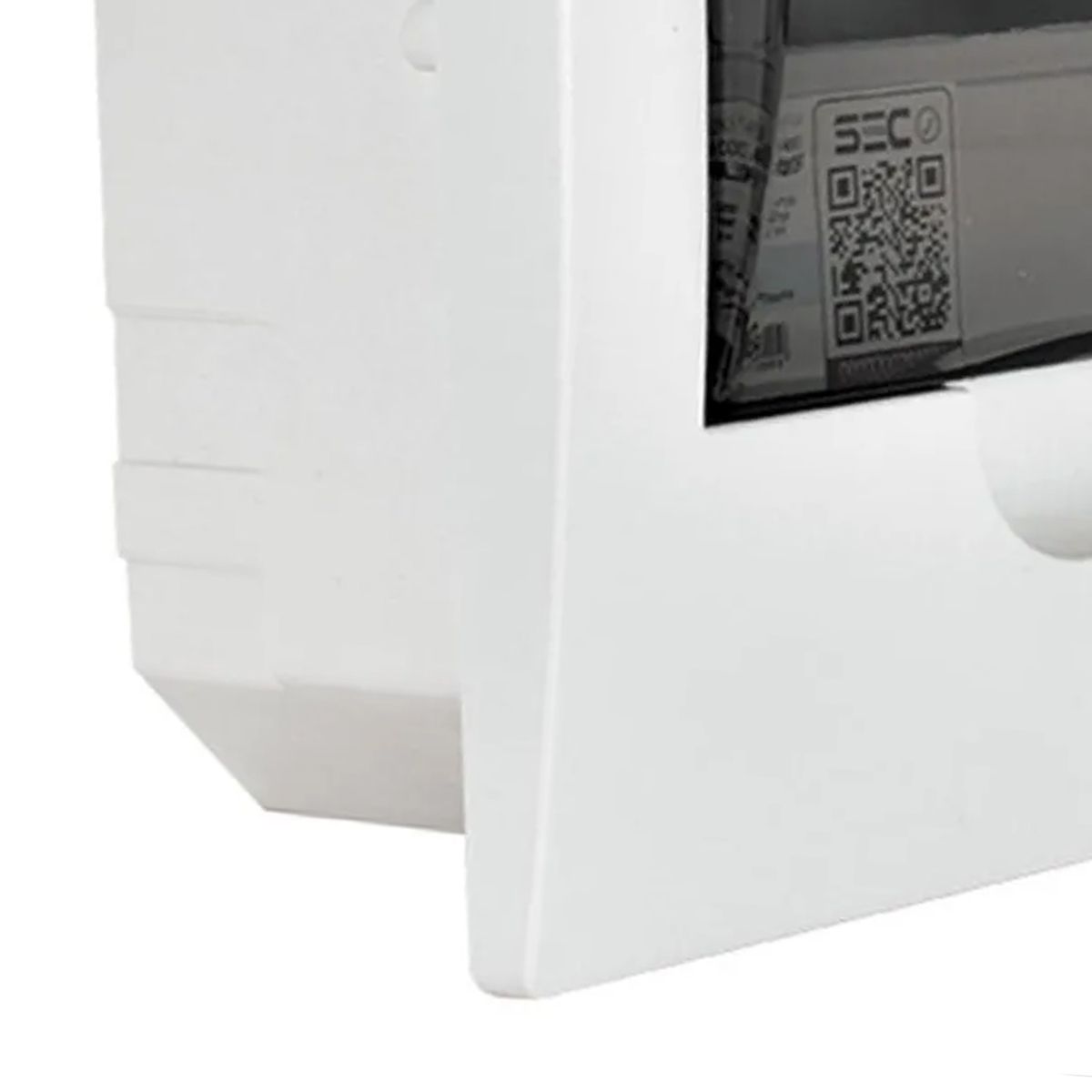 LEXO - Tablero embutido 6 módulos tapa humo transparente IP41