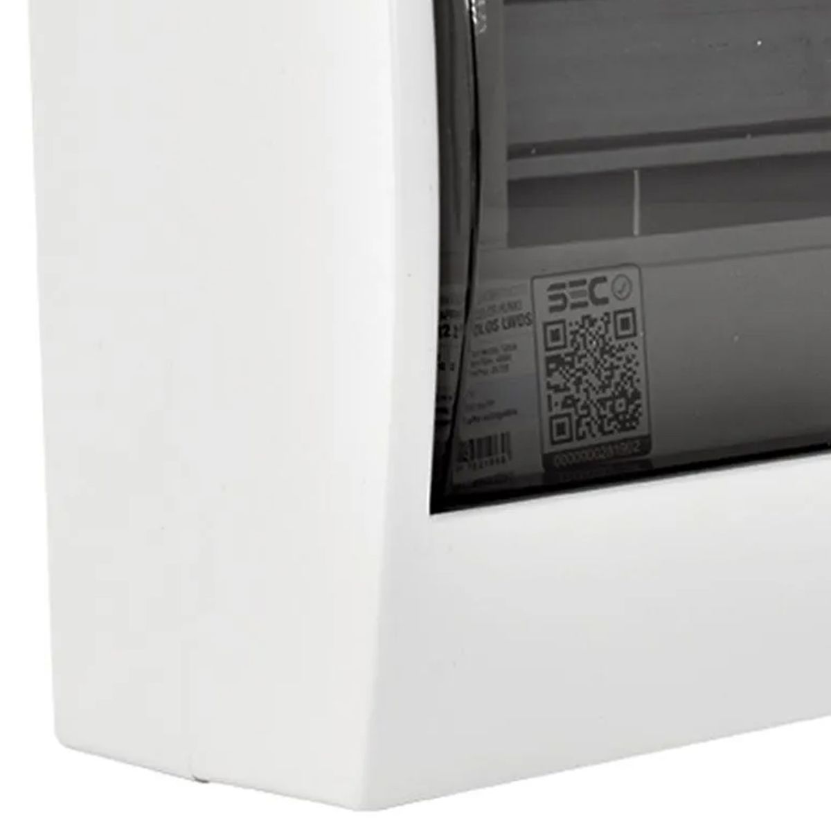 LEXO - Tablero sobrepuesto 12 módulos tapa humo transparente IP41