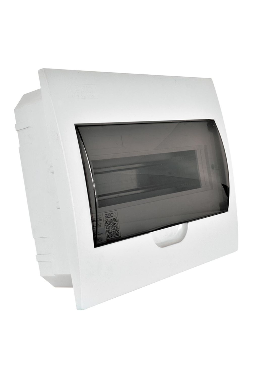 Tablero embutido 12 módulos tapa humo transparente IP41 | Sodimac