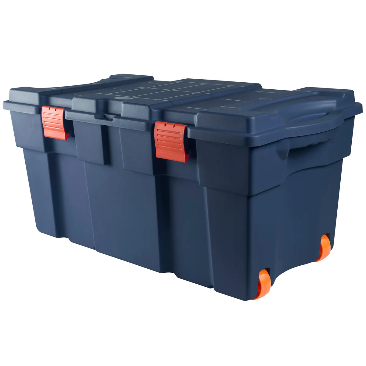 WENCO - Baúl 50.5x43.5x94 cm 130 l Azul denim 