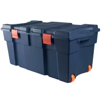 Baúl 50.5x43.5x94 cm 130 l Azul denim