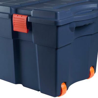 Imagen 2 del producto Baúl 50.5x43.5x94 cm 130 l Azul denim