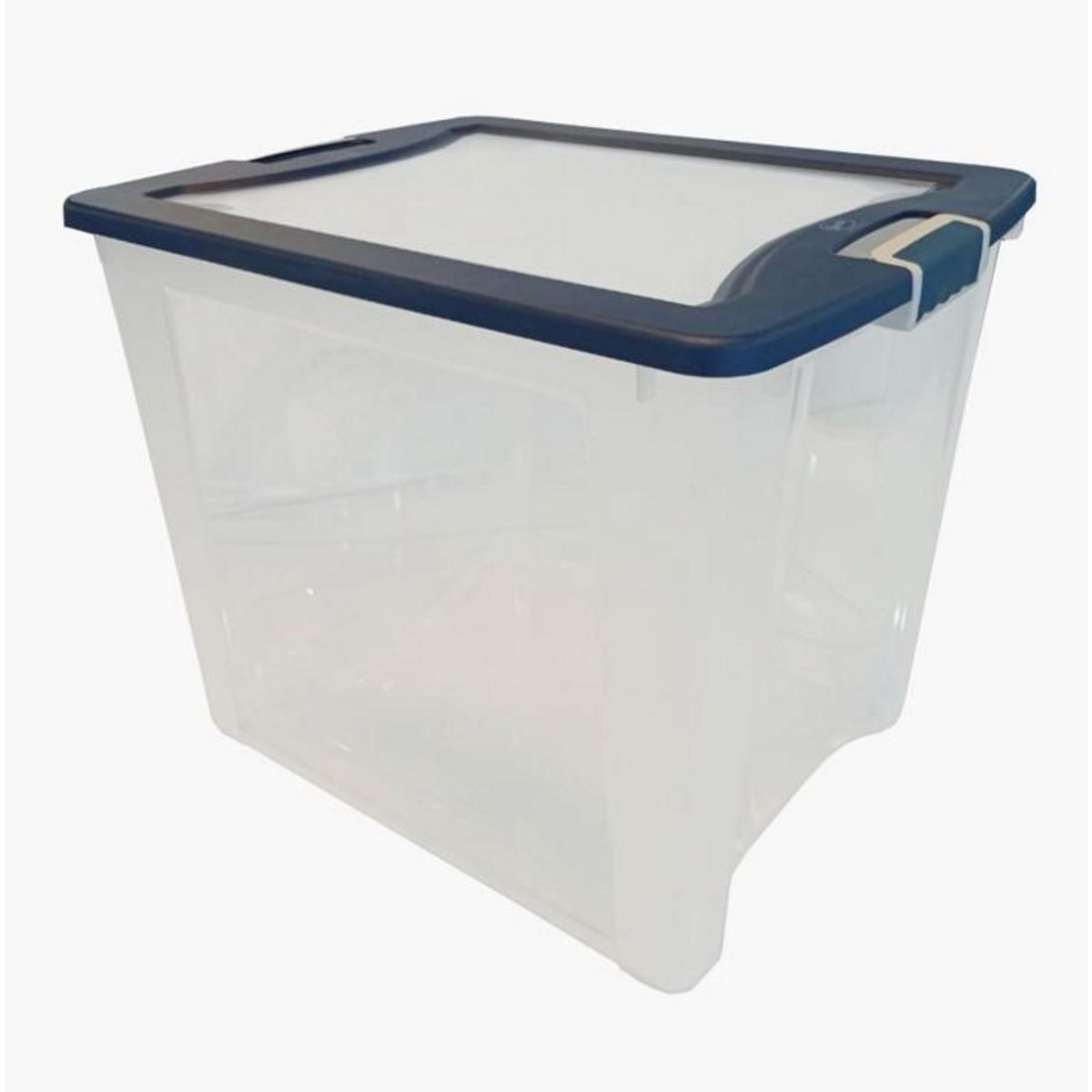 WENCO - Caja 48x46.8x58 cm 91 l Transparente