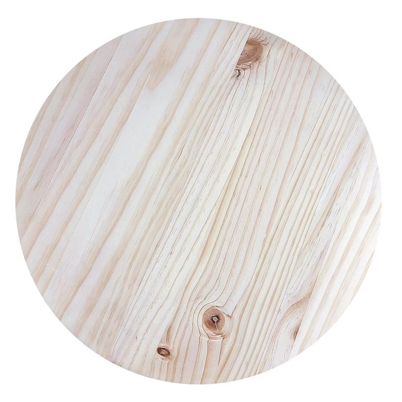 GENERICO - Cubierta madera Madera Natural 30 mm 90x90 cm