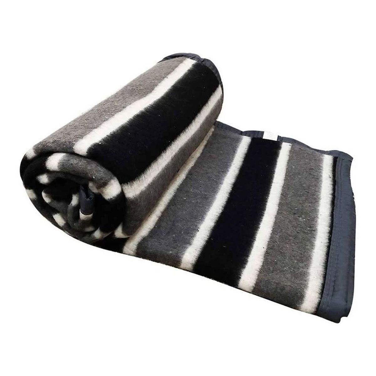 ILLUSIONS - Frazada Jacquard 1.5 plazas Gris