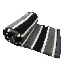 ILLUSIONS - Frazada Jacquard 1 plaza Gris