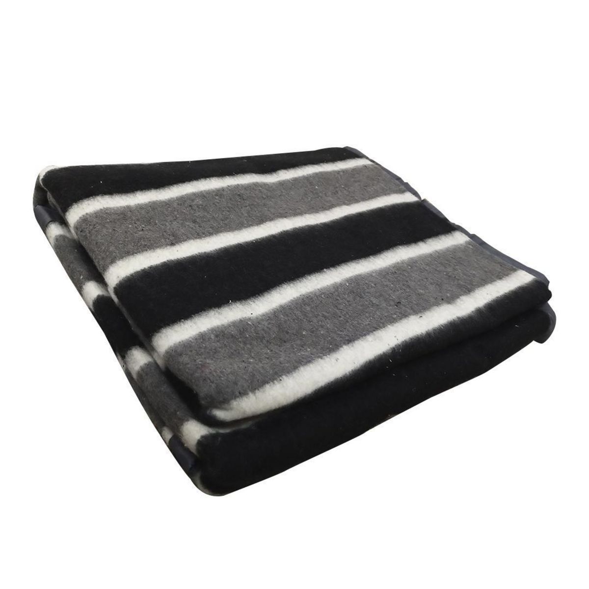 ILLUSIONS - Frazada Jacquard 1 plaza Gris