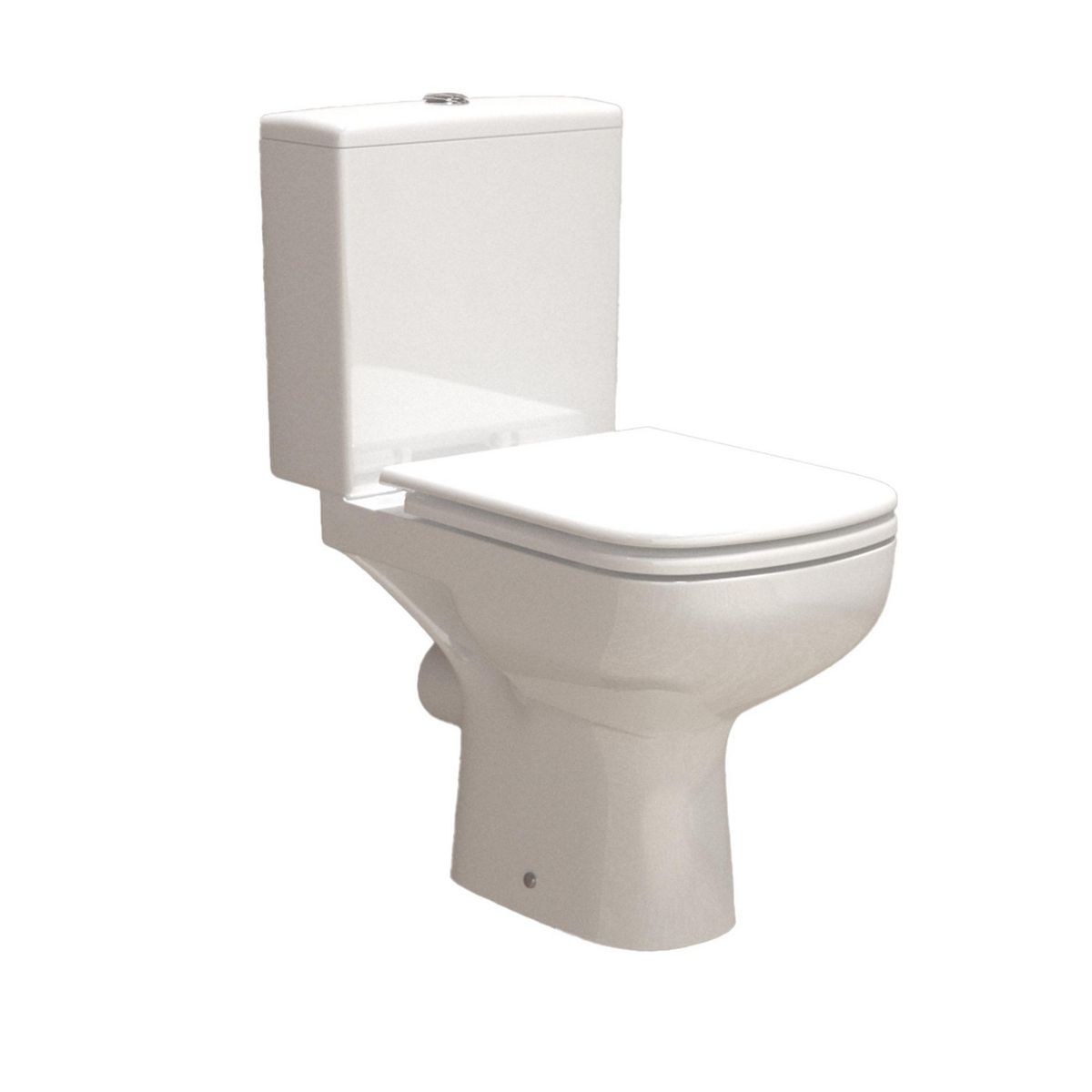 KLIPEN - Wc Two piece a Muro 30,5 cm 6 Litros Egeo Blanco