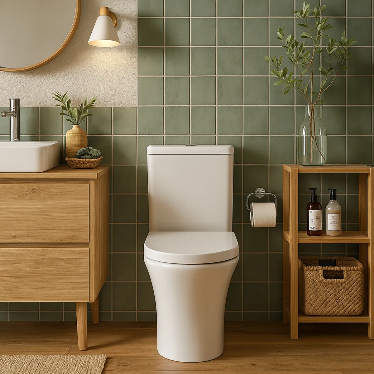 KLIPEN - Wc Two piece a Piso 20,5 cm 9 Litros Zeus Blanco
