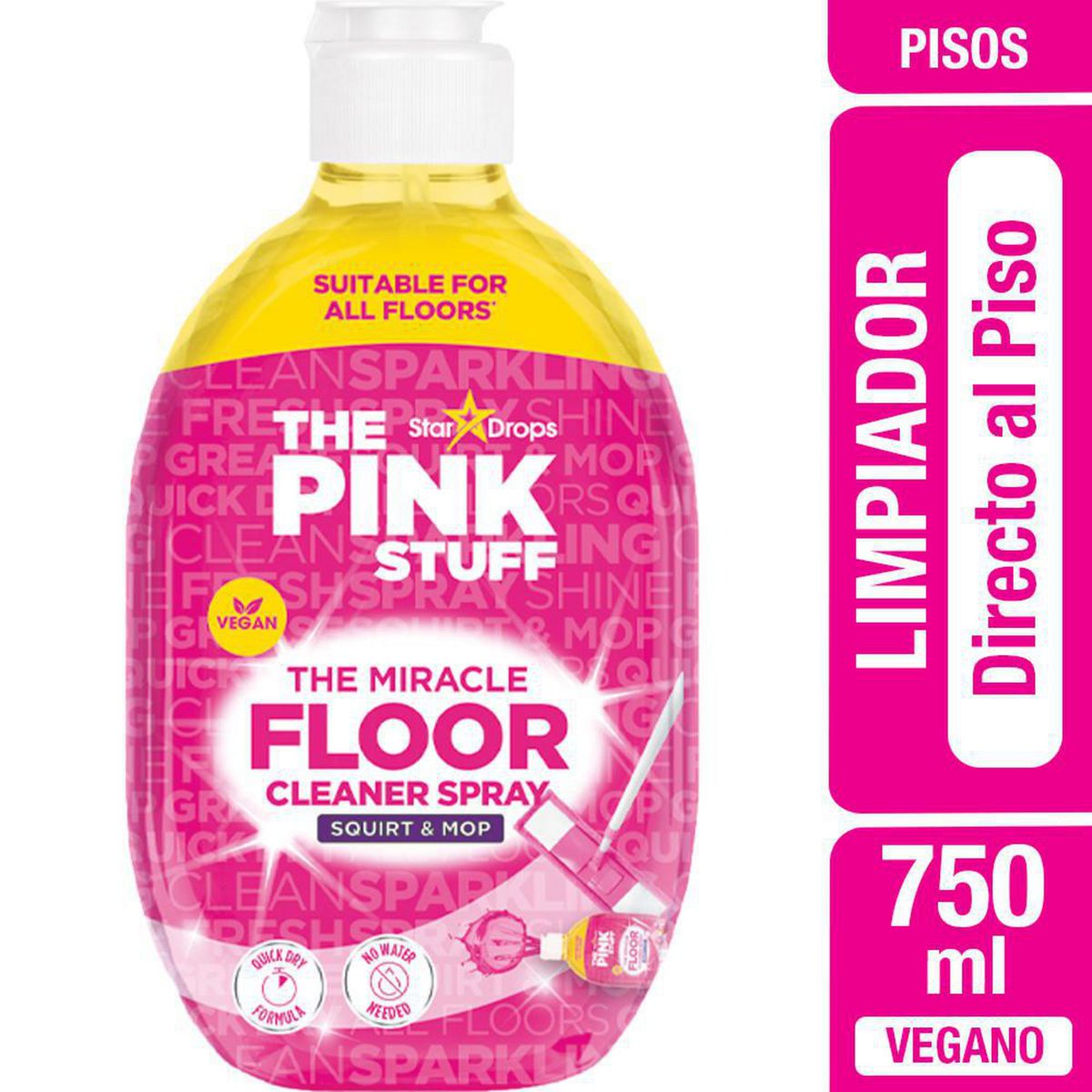 THE PINK STUFF - Limpiador The Pink Stuff Directo Al Piso 750 ml para Hogar