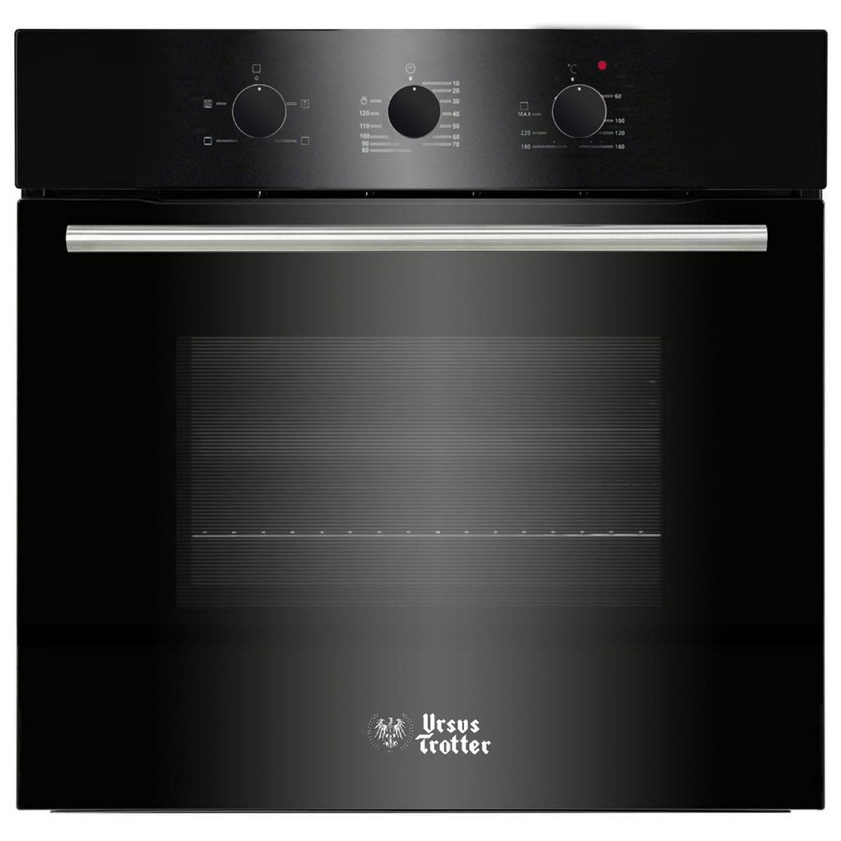 URSUS TROTTER - Kit Empotrado Horno 1MEPC4 Night DL/Encimera UTG4/Campana GNVF60 Inox