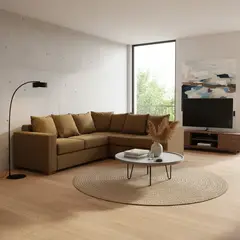 DKORA - Sofá Seccional 4 Cuerpos Blake 187x68x76 cm