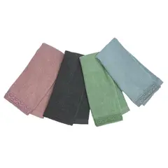 ZAHR - Toalla Visita Broderie 45 gr Algodón 28x46 cm Surtido