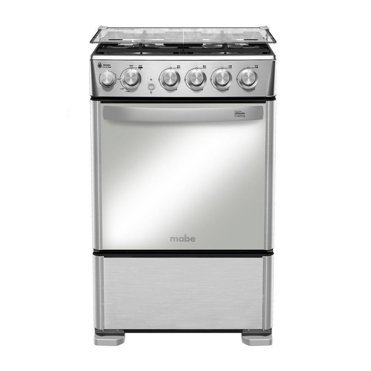 MABE - Cocina a Gas 4 Platos Inox CMC5540FX0