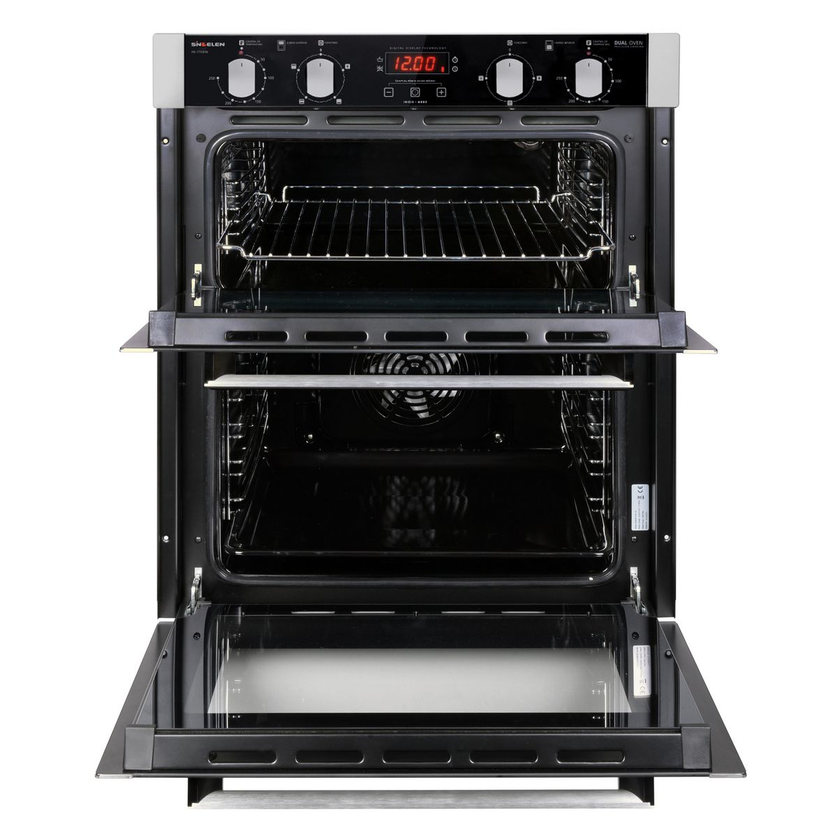 SINDELEN - Horno Eléctrico Empotrado 3451 Litros HE-7700IN