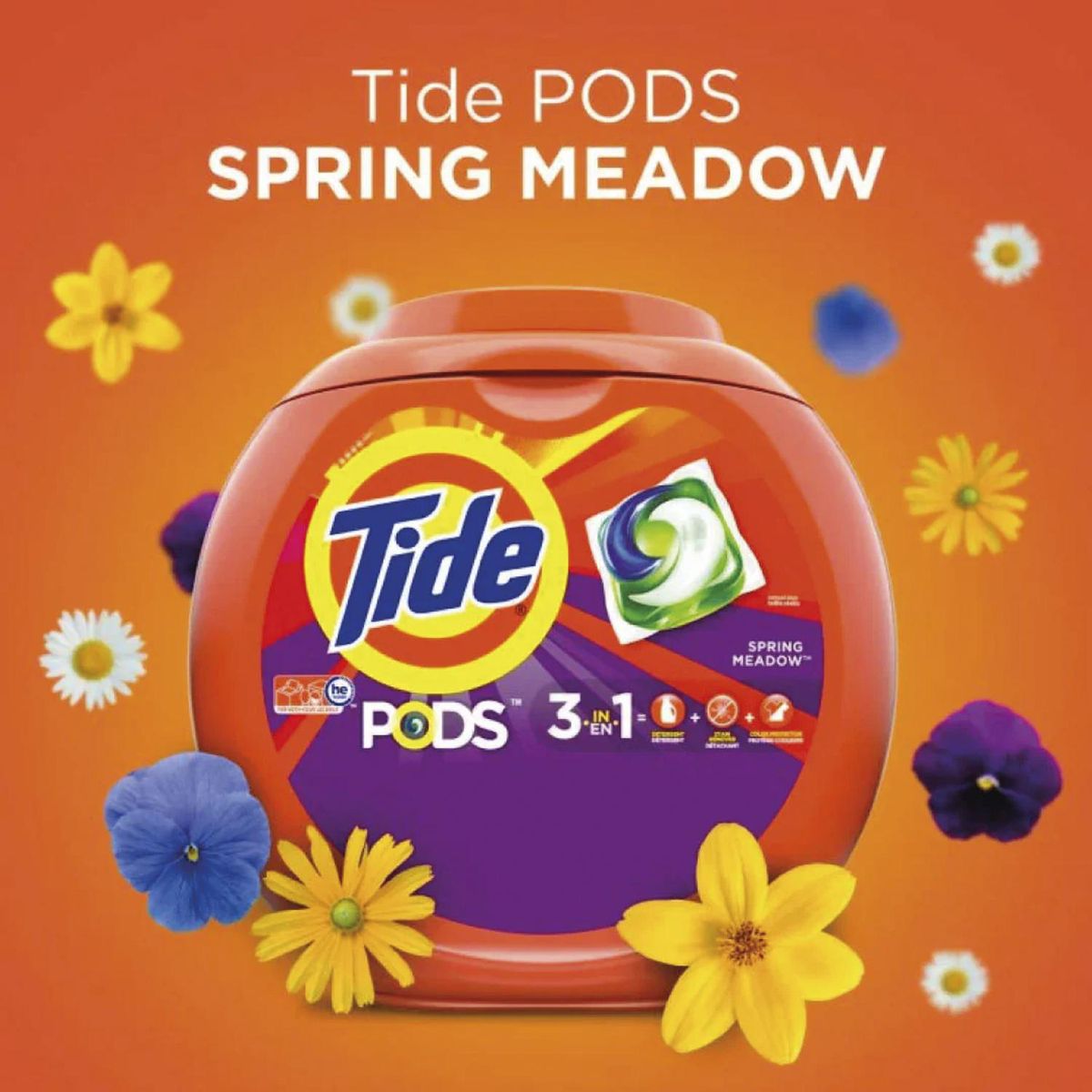 TIDE - Detergente 76 Cápsulas