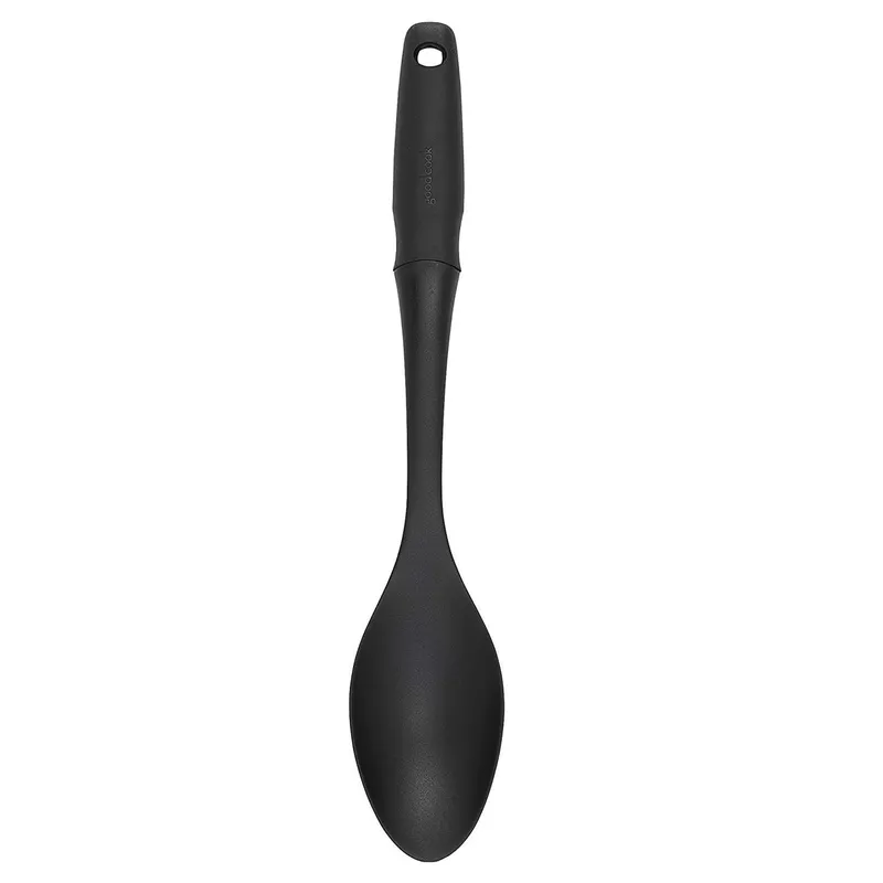 GOOD COOK - Cuchara de Cocina Good Cook Resistente 36 cm Negro