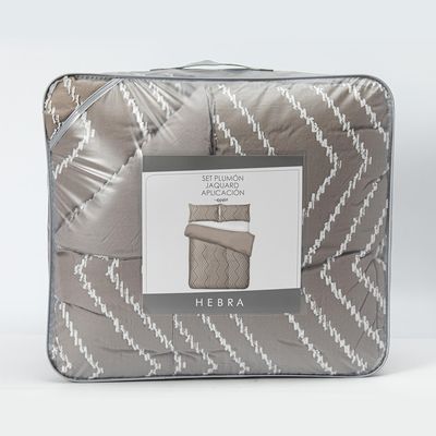 Imagen 2 del producto Plumón Jacquard Gris