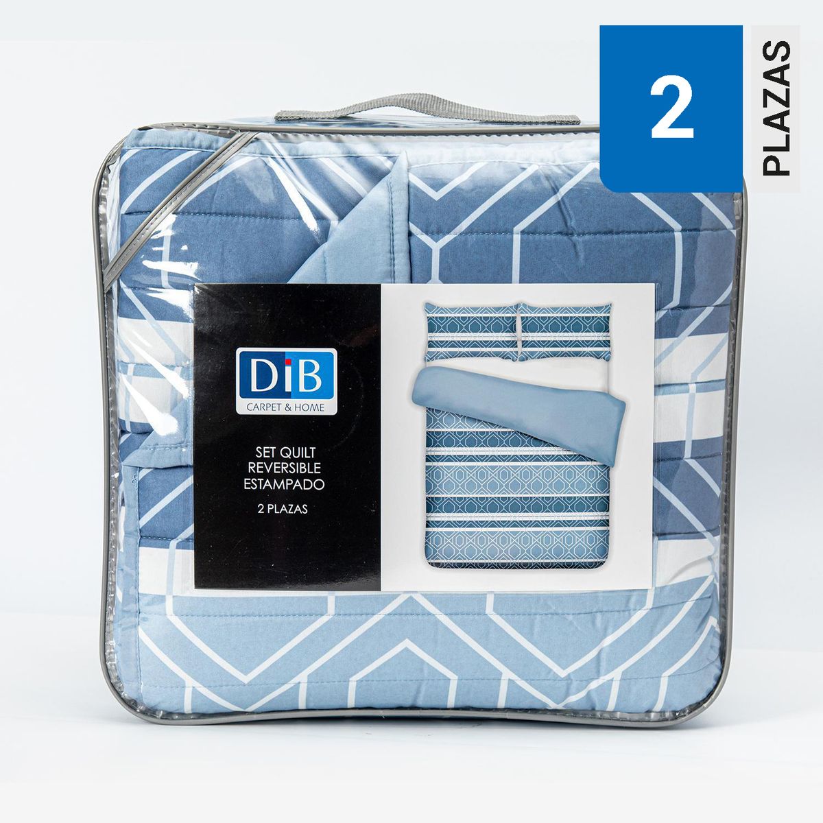 DIB - Quilt Rayas Azul