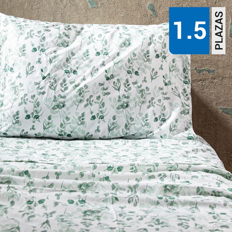 Sabanas Hojas Verde