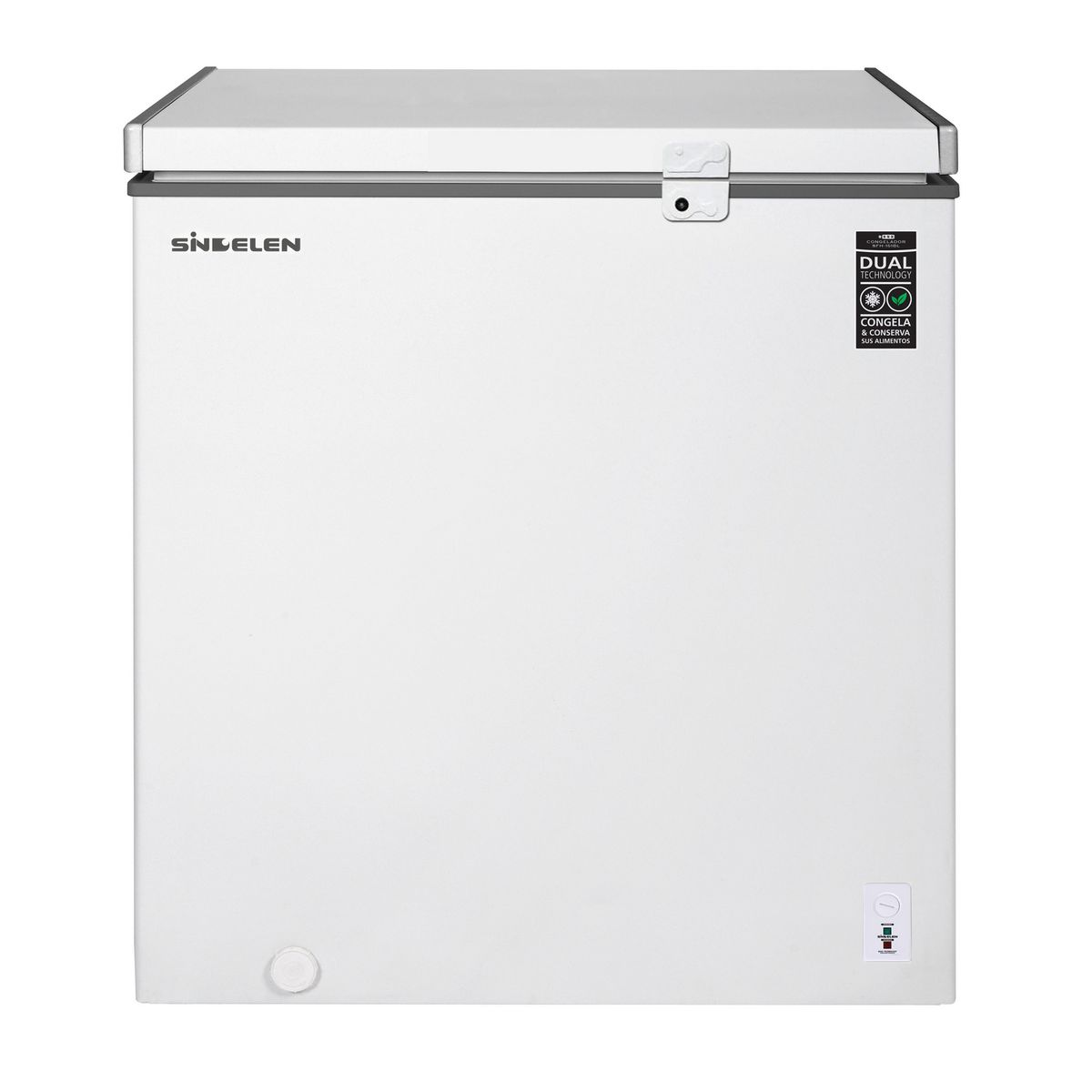 SINDELEN - Freezer Horizontal 137 Litros Blanco SFH-152BL