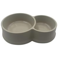 Bebedero comedero doble 300 ml