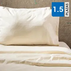 DIB - Sabanas Tisas 1.5 plazas Beige