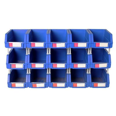 Imagen 2 del producto Cajas Organizadoras x 15 Unidades 10x7,5x16 cm Azul