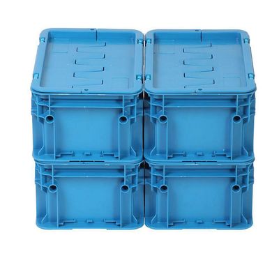 Imagen 2 del producto Pack 4 Cajas Modulares 30x15x20 cm 50 l Azul