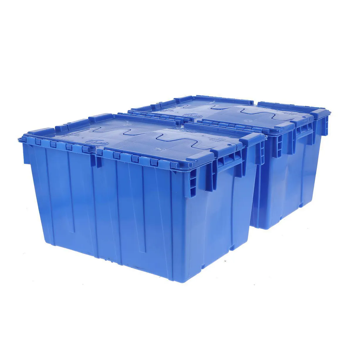 AUTORODEC - Pack de 2 cajas 40x31x55 cm 52 l Azul