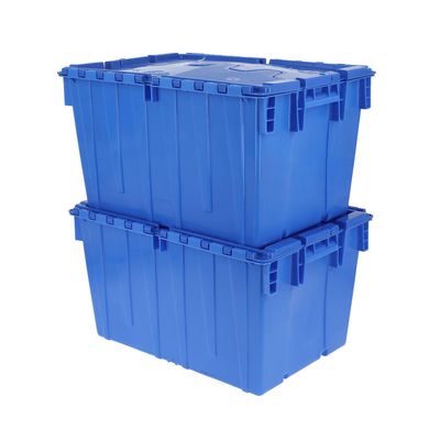 Imagen 2 del producto Pack de 2 cajas 40x31x55 cm 52 l Azul