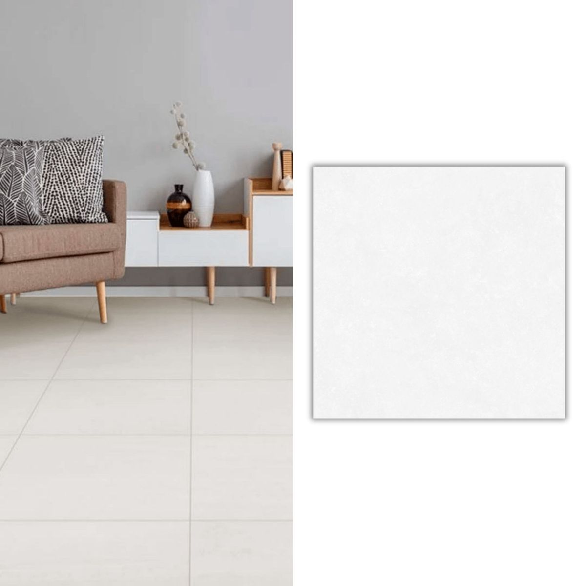 ANGELGRES - Cerámica 60x60 cm Napoli Blanco 2.52 m2