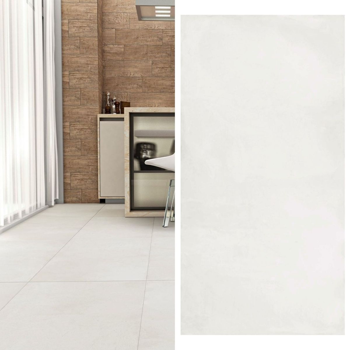EMBRAMACO - Porcelanato 62x120 cm Soho Blanco 2.29 m2
