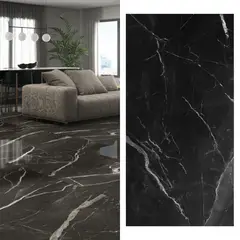 EMBRAMACO - Porcelanato 62x120 cm Gran Calacata Negro 2.26 m2