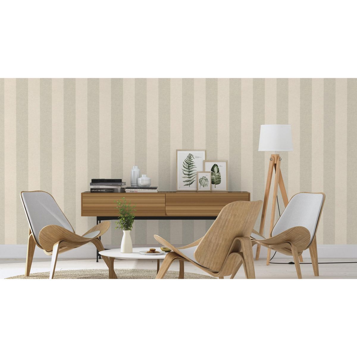 RASCH - Papel Mural Cosy Living 600742 5 m2