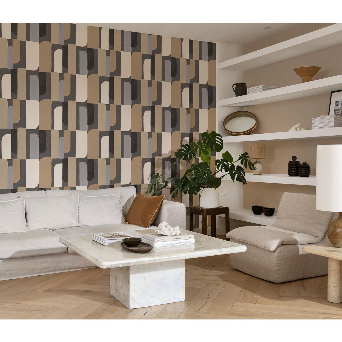 RASCH - Papel Mural Cosy Living 330533 5 m2