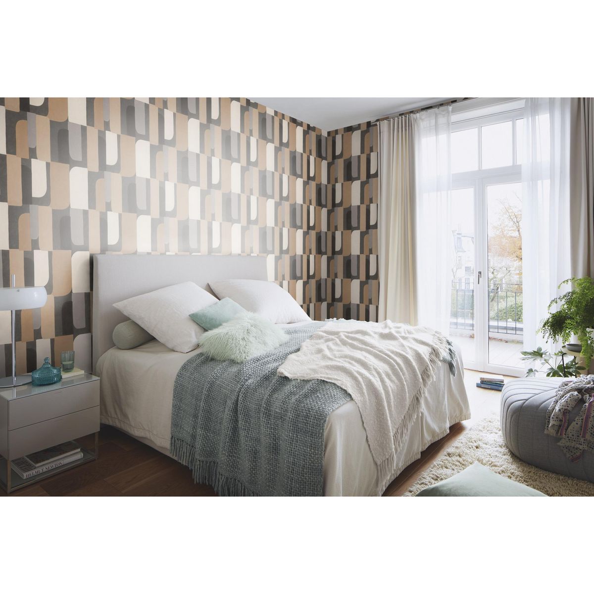 RASCH - Papel Mural Cosy Living 330533 5 m2