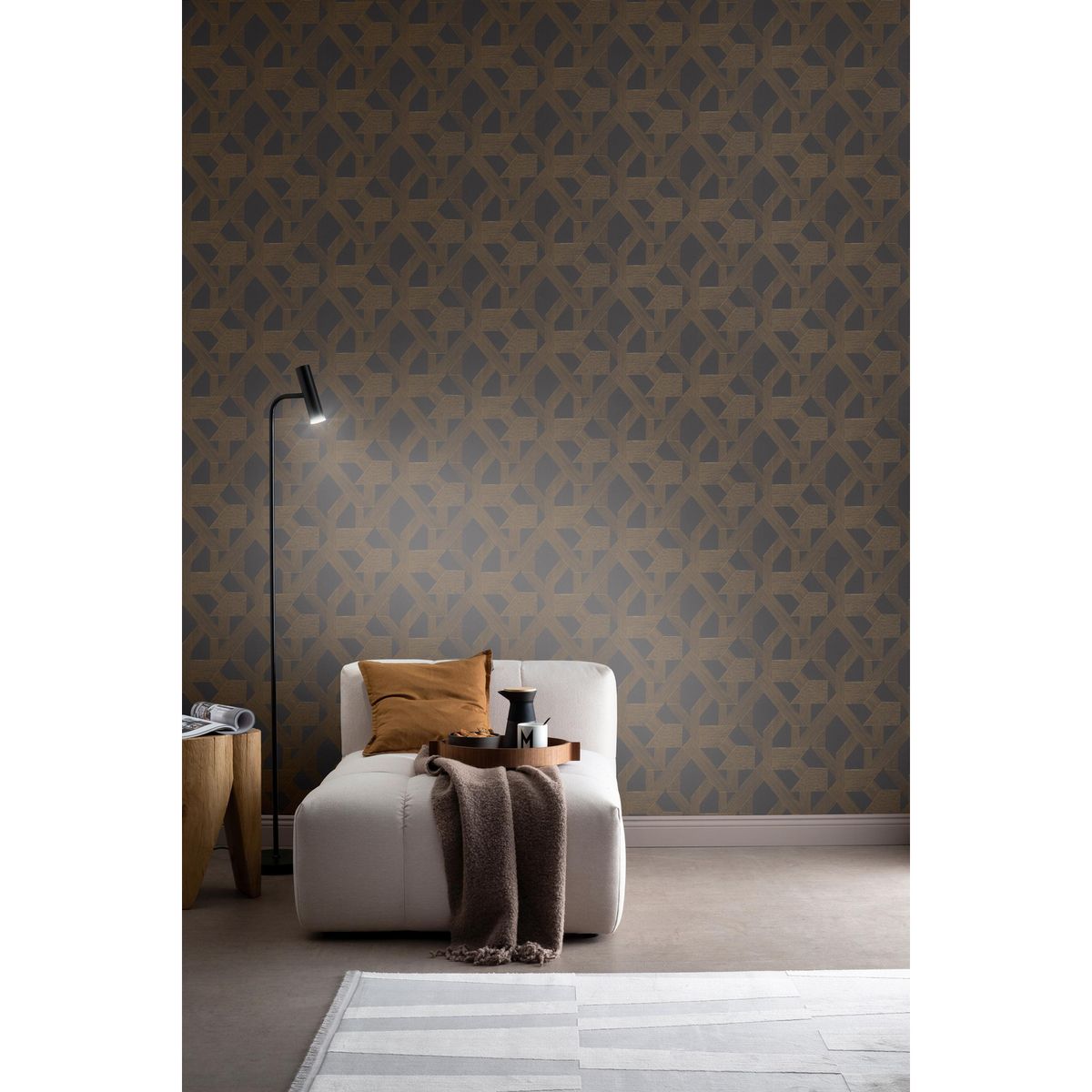 RASCH - Papel Mural Cosy Living 600445 5 m2