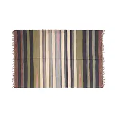 RONDA - Alfombra Dhurries 120x180 cm Multicolor