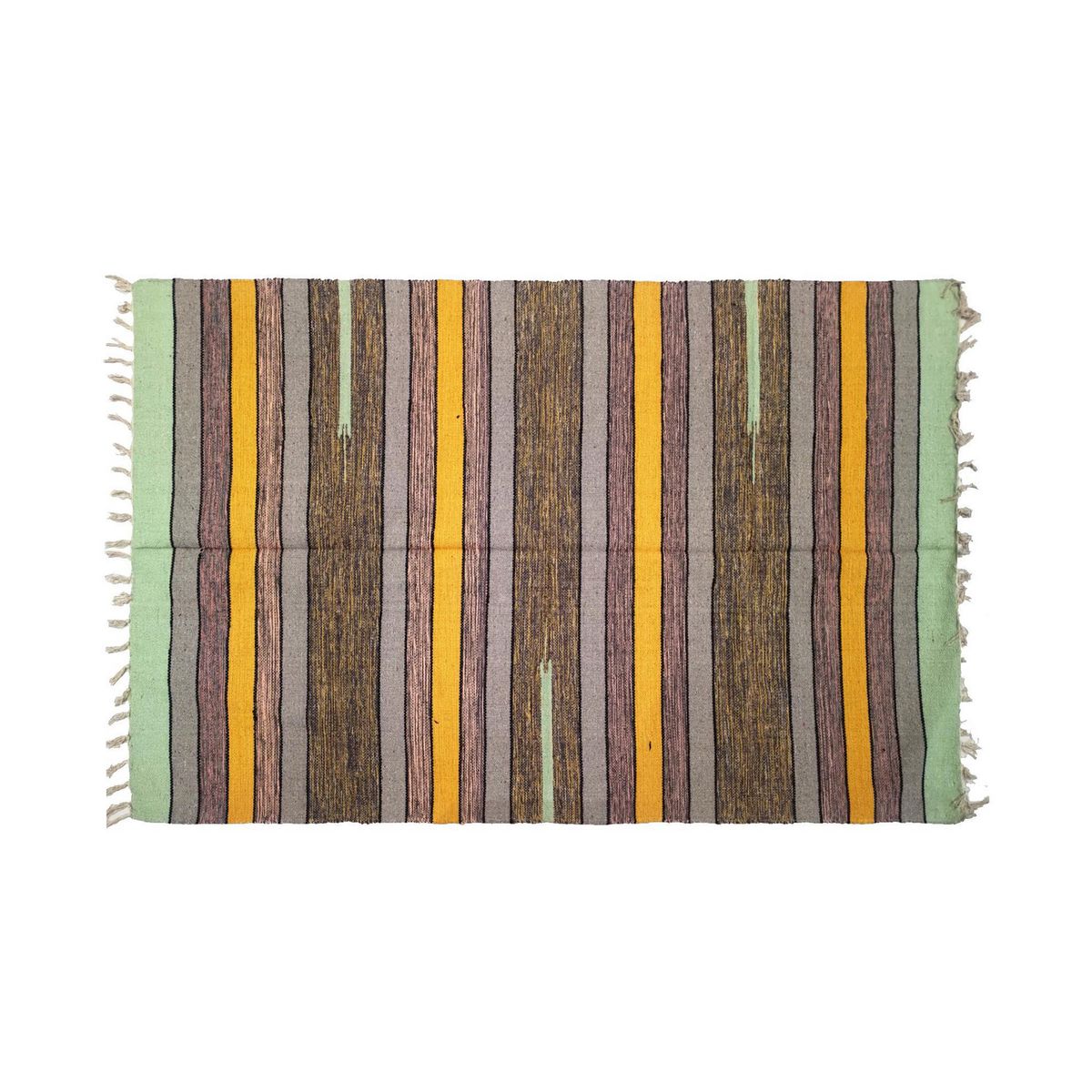 RONDA - Alfombra Dhurries 120x180 cm Multicolor