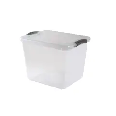 WENCO - Caja Wenbox 32x27x42 cm 28 l Transparente