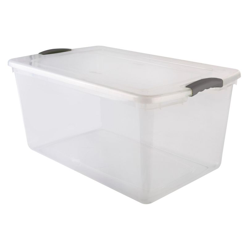WENCO - Caja Wenbox 40x32x67 cm 61 l Transparente
