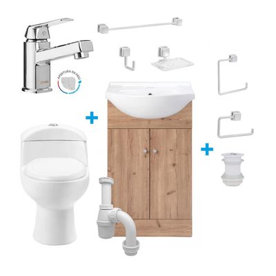 Imagen 2 del producto Sala de Baño 30,5 cm 4.8 l Marie 60 Rústico