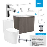 Sala de Baño 30,5 cm 4.8 l Amelie 60 Ulmo