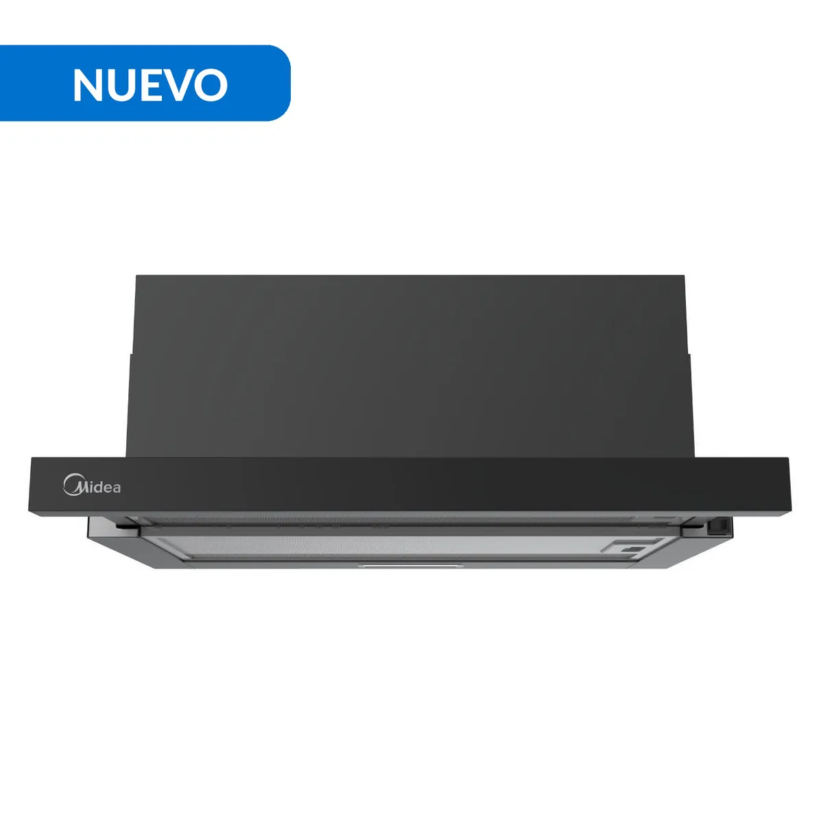 MIDEA - Campana Convencional 59.5 cm Black MH60L07EM21BB-CL