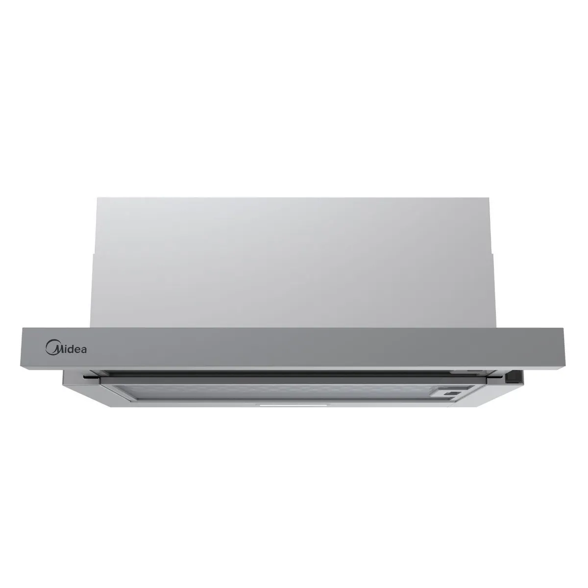 MIDEA - Campana Convencional 59.5 cm Silver MH60L07EM21SB-CL