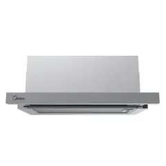 MIDEA - Campana Convencional 59.5 cm Silver MH60L07EM21SB-CL
