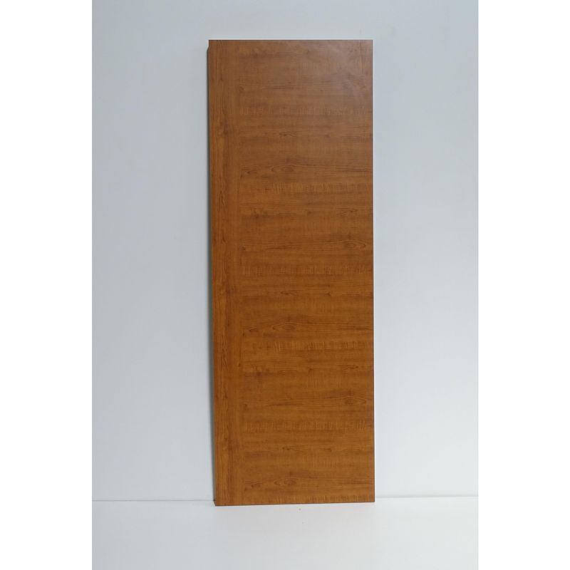 HOLZTEK - Puerta Madera nativa 70x200 cm Foil Café Café